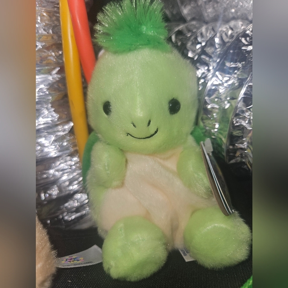 NWT Tiny Turtle 🐢 Aquatic Palm Pal 5" plush - Picture 4 of 4